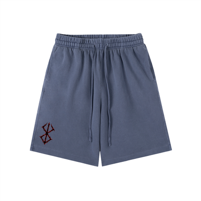 Vintage Wash Cotton Shorts