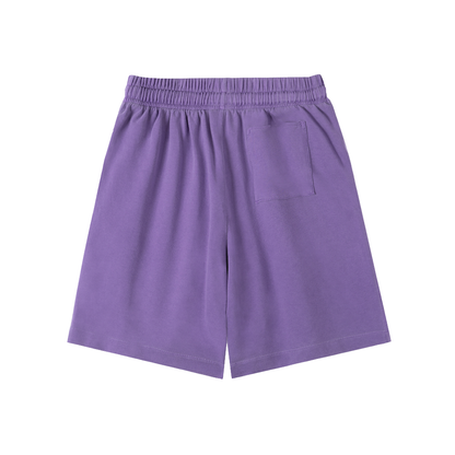 Cross-Vintage washed shorts